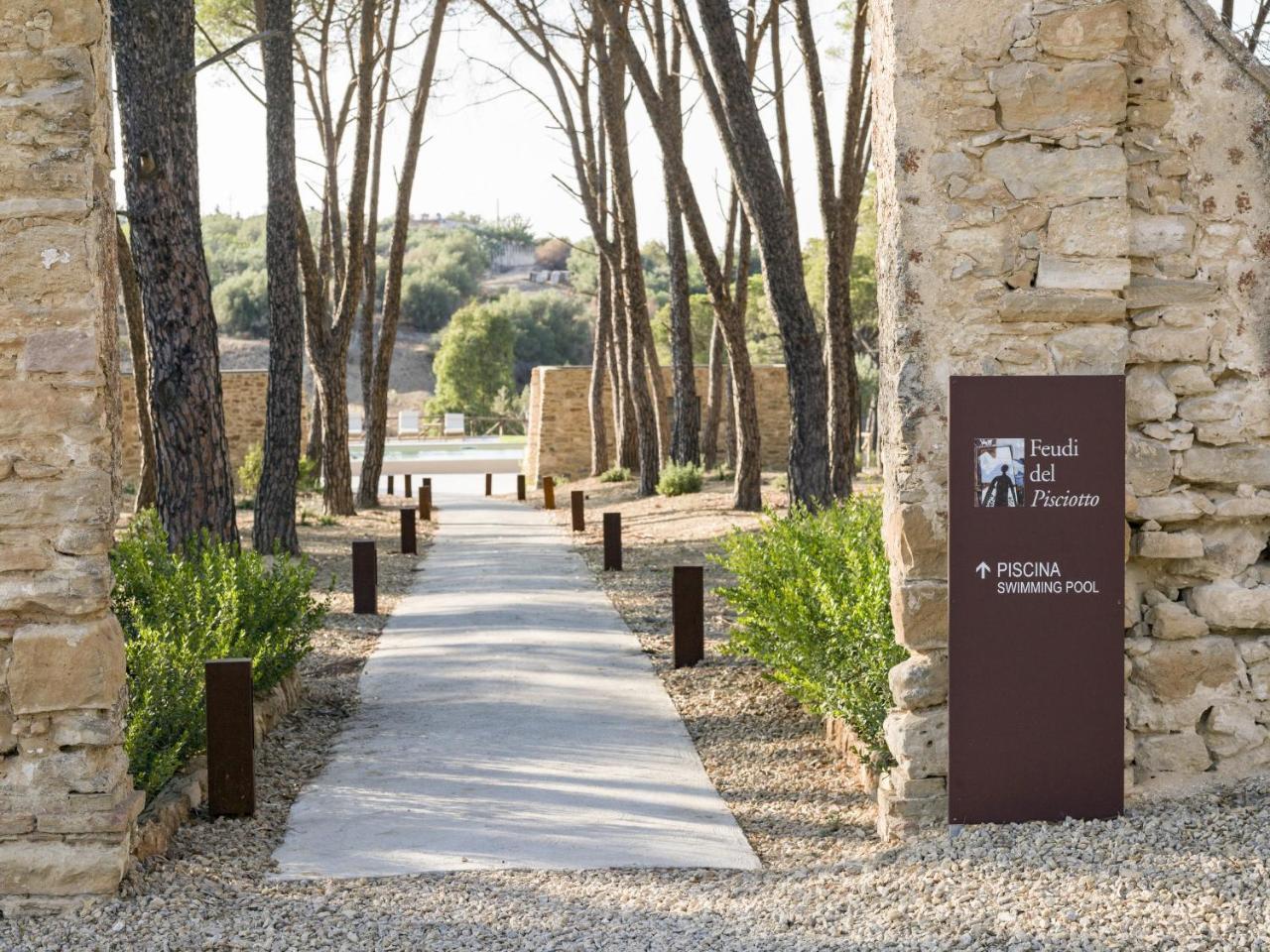 הוילה Niscemi Wine Relais Feudi Del Pisciotto מראה חיצוני תמונה